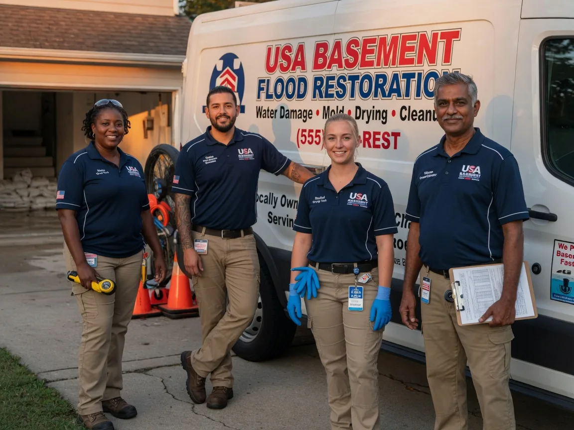 Basement Flood Cleanup company in Newark, IL
